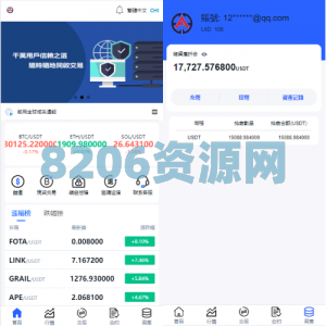 二开版交易所系统/秒合约交易所/锁仓挖矿/前端uinapp
