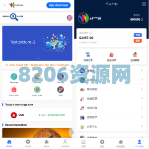 新版多语言海外投资理财系统/影视外汇虚拟币理财投资系统
