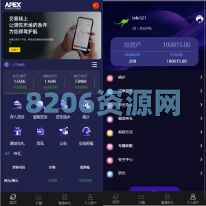 新UI多语言微盘外汇系统/时间盘微盘源码