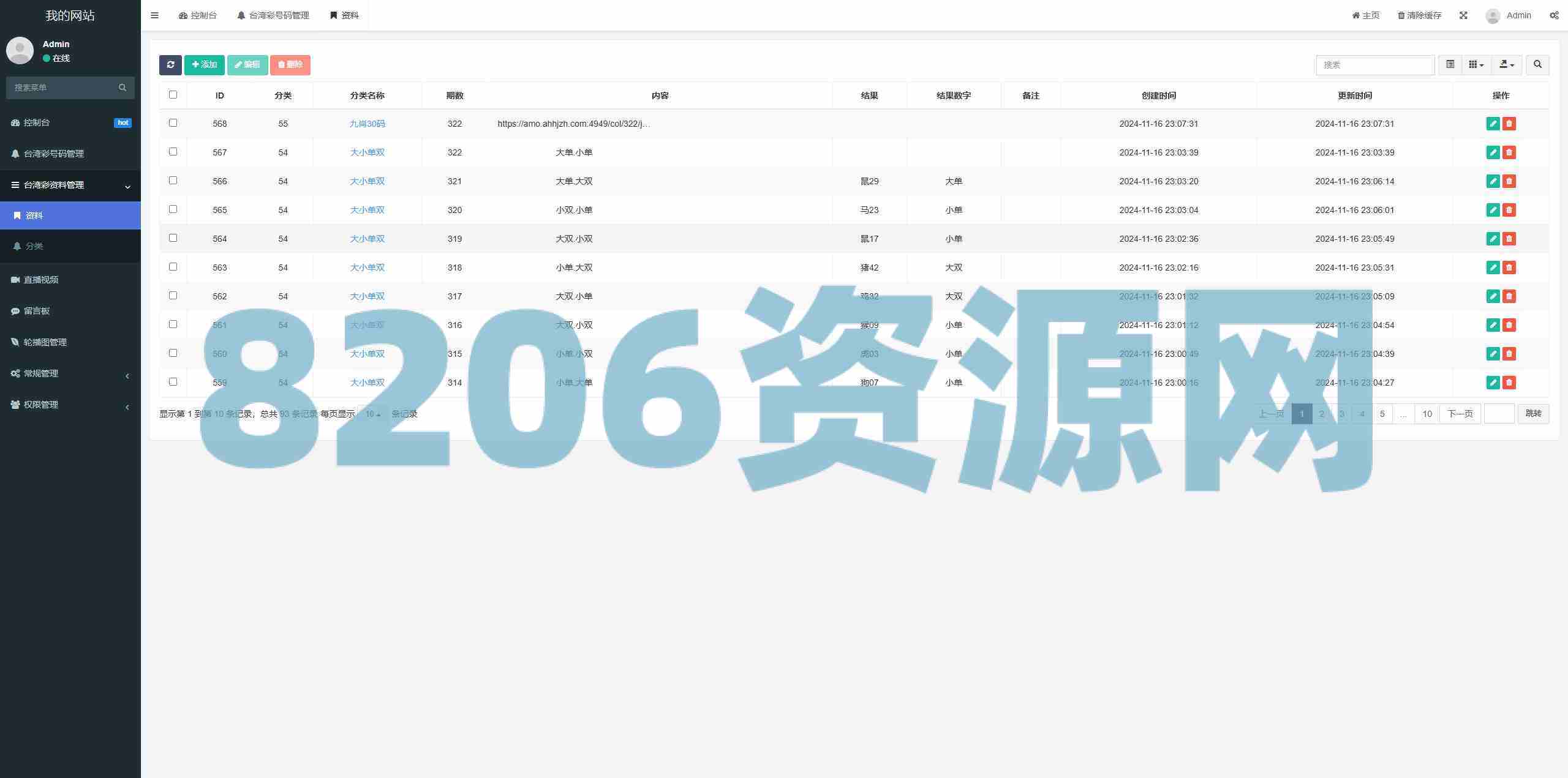 新版六/合/彩开/奖网/心水资料/带留言板功能/前端uniapp